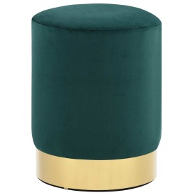 Taburete de terciopelo verde oscuro y dorado von , Klapphocker und Stühle - Ref: Foro24-249832, Preis: 36,63 €, Rabatt: %