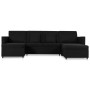 Sofá cama extraíble de 4 plazas tela negro von , Sofas - Ref: Foro24-287224, Preis: 1,00 €, Rabatt: %