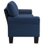 Sofá de 4 plazas de tela azul by , Sofas - Ref: Foro24-287174, Price: 465,57 €, Discount: %