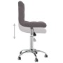 Silla de oficina giratoria tela gris taupe von , Bürostühle - Ref: Foro24-334322, Preis: 83,28 €, Rabatt: %