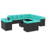 Sillas de jardín plegables 4 uds madera maciza acacia y cojines von , Gartenstühle - Ref: Foro24-3064523, Preis: 188,29 €, Ra...