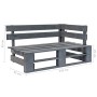 Muebles de palets 6 pzas y cojines madera pino impregnada gris von , Gartensets - Ref: Foro24-3066991, Preis: 623,07 €, Rabat...