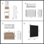 Juego de muebles de cocina 7 piezas madera de ingeniería negro von , Küchenschränke - Ref: Foro24-3067624, Preis: 589,10 €, R...