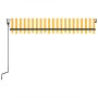 Toldo retráctil automático amarillo y blanco 350x250 cm von , Markisen - Ref: Foro24-3069088, Preis: 413,77 €, Rabatt: %