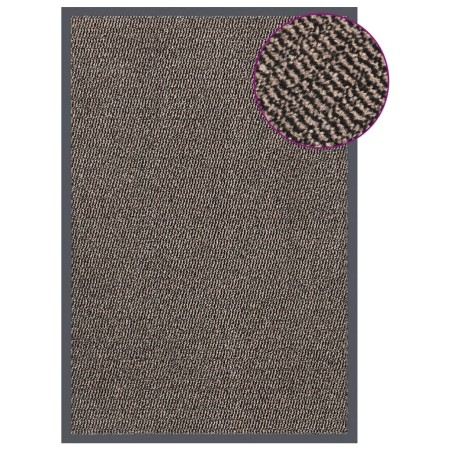 Dark brown knot doormat 80x120 cm by vidaXL, Doormats - Ref: Foro24-326940, Price: 32,38 €, Discount: %