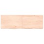 Tablero de mesa madera maciza roble sin tratar 120x40x(2-6) cm by , Table tops - Ref: Foro24-3156309, Price: 78,57 €, Discoun...