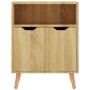 Engineered wood sideboard in Sonoma oak, 60x30x72 cm. by vidaXL, Sideboards - Ref: Foro24-326825, Price: 82,06 €, Discount: %