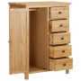 Armario de madera maciza de roble 76x52x105 cm von , Kleiderschränke - Ref: Foro24-289199, Preis: 394,22 €, Rabatt: %