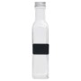 Botellas de vidrio con tapón de rosca 20 uds cuadradas 250 ml
