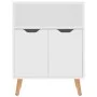 White engineered wood sideboard 60x30x72 cm by vidaXL, Sideboards - Ref: Foro24-326822, Price: 83,83 €, Discount: %