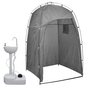 Lavabo portátil para camping con tienda de campaña 20 L by , Camping and hiking - Ref: Foro24-3081896, Price: 156,19 €, Disco...