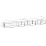 Perrera acero 7 m² negra von , Hundehütten und Zäune - Ref: Foro24-3082097, Preis: 301,67 €, Rabatt: %