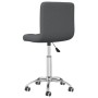 Silla de comedor giratoria tela gris oscuro by , dining chairs - Ref: Foro24-3087532, Price: 83,97 €, Discount: %