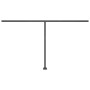 Toldo retráctil manual con luz LED gris antracita 450x300 cm von , Markisen - Ref: Foro24-3069764, Preis: 540,02 €, Rabatt: %