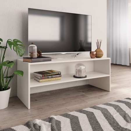 Mueble para TV madera contrachapada blanco 100x40x40 cm von , TV-Möbel - Ref: Foro24-800045, Preis: 51,45 €, Rabatt: %