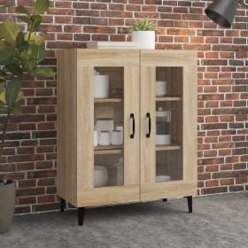 Aparador de madera de ingeniería roble Sonoma 69,5x34x90 cm de , Aparadores - Ref: Foro24-812126, Precio: 100,55 €, Descuento: %