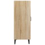Aparador de madera de ingeniería roble Sonoma 69,5x34x90 cm