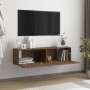 Mueble pared TV madera contrachapada roble marrón 120x30x30 cm von , TV-Möbel - Ref: Foro24-815101, Preis: 83,15 €, Rabatt: %
