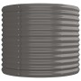 Jardinera arriate acero recubrimiento polvo gris 224x80x68 cm von , Töpfe und Pflanzgefäße - Ref: Foro24-318954, Preis: 92,14...