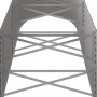 Jardinera arriate acero recubrimiento polvo gris 224x80x68 cm von , Töpfe und Pflanzgefäße - Ref: Foro24-318954, Preis: 92,14...