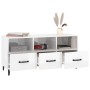 Mueble de TV madera contrachapada blanco brillo 102x35x50 cm von , TV-Möbel - Ref: Foro24-812615, Preis: 58,78 €, Rabatt: %