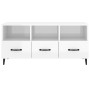 Mueble de TV madera contrachapada blanco brillo 102x35x50 cm von , TV-Möbel - Ref: Foro24-812615, Preis: 58,78 €, Rabatt: %