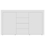 Aparador de madera contrachapada blanco 120x36x69 cm de , Aparadores - Ref: Foro24-801841, Precio: 139,00 €, Descuento: %
