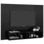 Mueble TV de pared contrachapado negro brillante 120x23,5x90 cm von , TV-Möbel - Ref: Foro24-808276, Preis: 63,72 €, Rabatt: %