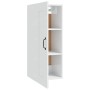 Armario colgante madera de ingeniería blanco brillo 35x34x90 cm by , Lockers and storage cabinets - Ref: Foro24-812480, Price...