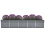 Arriate de acero galvanizado gris 400x80x45 cm von , Töpfe und Pflanzgefäße - Ref: Foro24-47056, Preis: 82,21 €, Rabatt: %