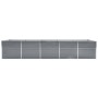 Arriate de acero galvanizado gris 400x80x45 cm von , Töpfe und Pflanzgefäße - Ref: Foro24-47056, Preis: 82,21 €, Rabatt: %
