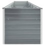 Arriate de acero galvanizado gris 400x80x45 cm von , Töpfe und Pflanzgefäße - Ref: Foro24-47056, Preis: 82,21 €, Rabatt: %