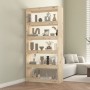 Estantería/divisor de espacios madera de pino 80x30x167,4 cm by , Bookcases and shelves - Ref: Foro24-808198, Price: 112,54 €...