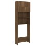 Armario de lavadora marrón roble 64x25,5x190 cm von , Zubehör für Waschmaschinen und Trockner - Ref: Foro24-815071, Preis: 92...