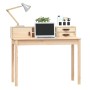 Escritorio de madera maciza de pino 110x50x93 cm de , Escritorios - Ref: Foro24-823529, Precio: 94,03 €, Descuento: %