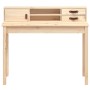 Escritorio de madera maciza de pino 110x50x93 cm de , Escritorios - Ref: Foro24-823529, Precio: 94,03 €, Descuento: %