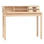 Escritorio de madera maciza de pino 110x50x93 cm de , Escritorios - Ref: Foro24-823529, Precio: 94,03 €, Descuento: %