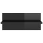 Estantes de pared 2 unidades negro brillo 40x11,5x18 cm von , Regale und Regale - Ref: Foro24-807311, Preis: 17,80 €, Rabatt: %