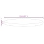 Superficie de mesa madera maciza de pino blanco Ø50x2,5 cm von , Tischplatten - Ref: Foro24-813653, Preis: 32,89 €, Rabatt: %