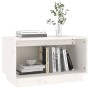 Mueble de TV de madera maciza de pino blanco 60x35x35 cm von , TV-Möbel - Ref: Foro24-813825, Preis: 41,02 €, Rabatt: %