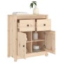Aparador de madera maciza de pino 70x35x80 cm by , Sideboards - Ref: Foro24-813749, Price: 105,98 €, Discount: %