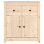 Aparador de madera maciza de pino 70x35x80 cm by , Sideboards - Ref: Foro24-813749, Price: 105,98 €, Discount: %