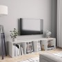 Estantería/mueble de TV blanco brillo 143x30x36 cm by , Shelves and shelves - Ref: Foro24-800267, Price: 75,63 €, Discount: %