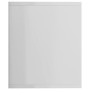 Estantería/mueble de TV blanco brillo 143x30x36 cm by , Shelves and shelves - Ref: Foro24-800267, Price: 75,63 €, Discount: %