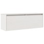 Armario de pared de madera maciza de pino blanco 100x30x35 cm von , Regale und Regale - Ref: Foro24-813467, Preis: 75,53 €, R...