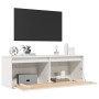 Armario de pared de madera maciza de pino blanco 100x30x35 cm von , Regale und Regale - Ref: Foro24-813467, Preis: 75,53 €, R...