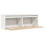Armario de pared de madera maciza de pino blanco 100x30x35 cm von , Regale und Regale - Ref: Foro24-813467, Preis: 75,53 €, R...