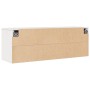 Armario de pared de madera maciza de pino blanco 100x30x35 cm von , Regale und Regale - Ref: Foro24-813467, Preis: 75,53 €, R...