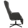 Sillón de relax con reposapiés terciopelo gris oscuro de , Sillones - Ref: Foro24-3097496, Precio: 121,24 €