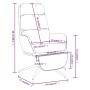 Sillón de relax con reposapiés tela color crema von , Sessel - Ref: Foro24-3097526, Preis: 130,17 €, Rabatt: %